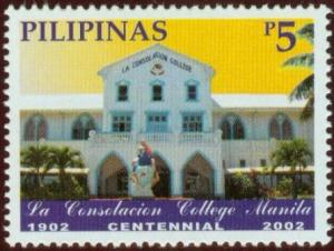 Colnect-2899-880-La-Consolacion-College-Manila-Centennial.jpg