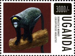 Colnect-3053-186-De-Brazza-s-Monkey-Cercopithecus-neglectus.jpg