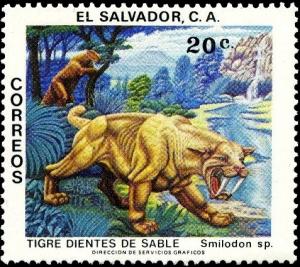 Colnect-2230-589-Saber-Tooth-Tiger-Smilodon-sp.jpg