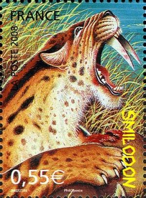 Colnect-587-769-Saber-Tooth-Tiger-Smilodon-sp.jpg