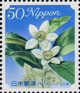 Colnect-4145-042-Japanese-Summer-Orange-Blossom---Yamagushi-Pref.jpg