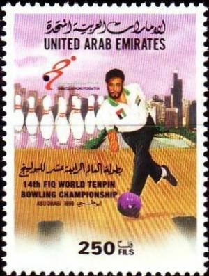 Colnect-5672-456-Bowler-pins-Abu-Dhabi-skyline.jpg