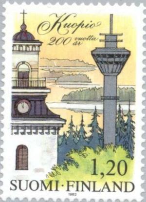 Colnect-159-798-Kuopio-Dome-Puijo-Tower-Kallavesi-Lake.jpg