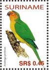 Colnect-3837-059-Brown-throated-Parakeet%C2%A0%C2%A0%C2%A0%C2%A0Eupsittula-pertinax.jpg