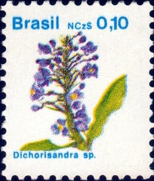 Colnect-2766-744-Brazilian-Flora-Dichorisandra-thyrsiflora.jpg