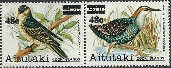 Colnect-3854-356-Buff-banded-Rail-and-Polynesian-Triller.jpg