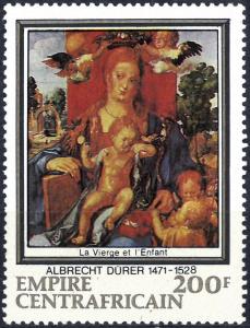 Colnect-5358-240-Albrecht-D%C3%BCrer---La-Vierge-et-l-Enfant.jpg