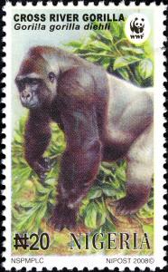 Colnect-784-070-Cross-River-Gorilla-Gorilla-gorilla-diehli-.jpg