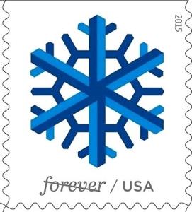 Colnect-2878-318-Geometric-Snowflakes---blue.jpg