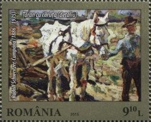 Colnect-2915-326-%E2%80%9EFarmer-with-horse-carriage%E2%80%9C-by-Rudolf-Schweitzer-Cump%C4%83na-.jpg