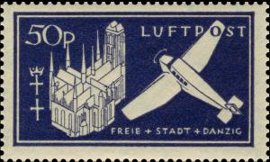 Colnect-4221-500-The-church-of-Marie-and-aircraft-of-Junkers-W33.jpg