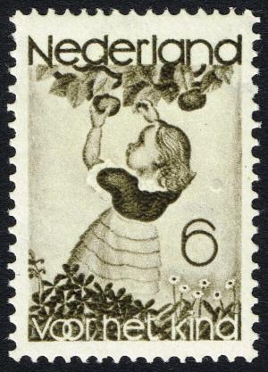 Colnect-2190-925-Girl-picking-apples.jpg