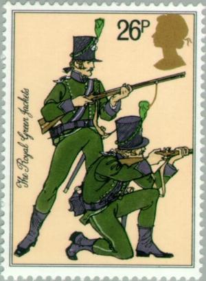 Colnect-122-323-Riflemen-Royal-Green-Jackets-1805.jpg