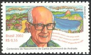 Colnect-694-420-Centenary-of-the-Birth-of-Carlos-Drummond-de-Andrade.jpg