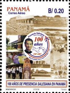 Colnect-1291-199-Centenary-of-Salesian-Presence.jpg