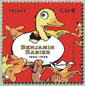 Colnect-2322-200-Benjamin-Rabier-1864-1939---canard-G%C3%A9d%C3%A9on.jpg