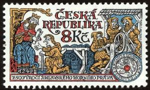 Colnect-3726-903-750th-Anniversary-of-Jihlava-mining-rights.jpg