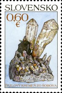 Colnect-1903-129-Slovak-Minerals--ndash--Sceptre-Quartz-from--Scaron-obov.jpg