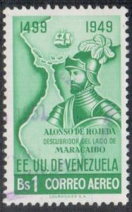 Colnect-3831-788-Alonso-de-Hojeda-and-map.jpg