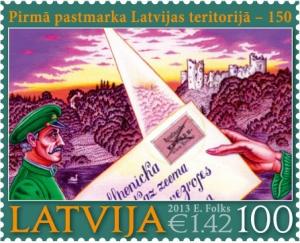 Colnect-1732-951-150-Years-of-the-First-Stamp-issued-on-Latvian-Territory.jpg