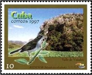 Colnect-2450-774-Cuban-Solitaire-Myadestes-elisabeth-Vi-ntilde-ales-Valley.jpg