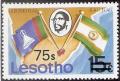 Colnect-2865-381-Flags-of-Lesotho-and-OAU.jpg