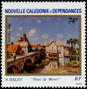 Colnect-574-990-Moret-s-Bridge-by-A-Sisley.jpg