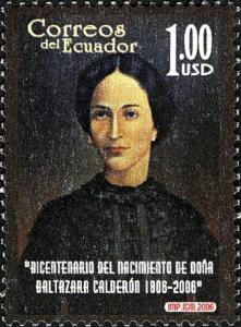 Colnect-2194-890-Bicentenary-of-the-birth-of-Baltazara-Calderon.jpg