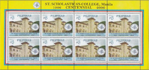 Colnect-2881-667-St-Scholastica--s-College-Centennial.jpg