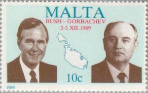 Colnect-131-018-Presidents-Bush--amp--Gorbachev.jpg