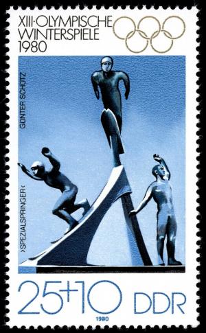 Colnect-1980-789-Special-jumper--Sculpture-by-G-uuml-nther-Sch-uuml-tz-1934.jpg