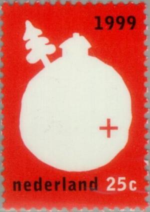 Colnect-181-161-The-Quarter-Stamp-stylized-globe-with-tree-and-house.jpg