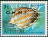 Colnect-3334-479-Striped-Bonnet-Phalium-strigatum-optd-OHMS.jpg