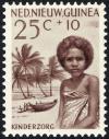 Colnect-2222-365-Papuan-Girl-and-beach.jpg