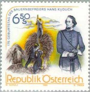 Colnect-137-743-Hans-Kudlich-175th-birthday.jpg