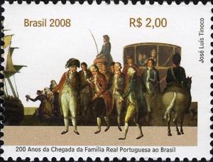 Colnect-461-199-Bicentenary-of-Portuguese-Royal-Family-arrival-in-Brazil.jpg