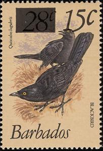 Colnect-1506-778-Carib-Grackle-Quiscalus-lugubris---overprinted.jpg