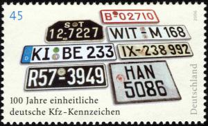 Colnect-5199-413-100-Years-unification-in-car-plates.jpg