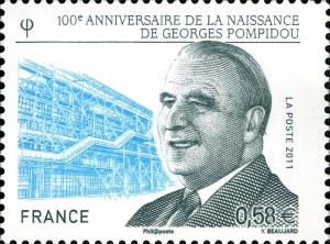 Colnect-864-343-President-Pompidou-1911-1974-and-Pompidou-Center.jpg