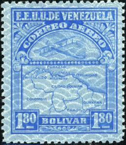 Colnect-5337-324-Map-of-Venezuela-Second-Series.jpg