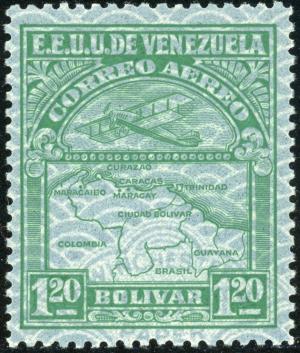 Colnect-5337-327-Map-of-Venezuela-Second-Series.jpg