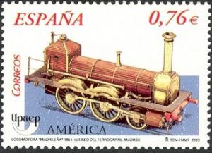 Colnect-594-565-Locomotive--La-Madrile%C3%B1a--1851.jpg