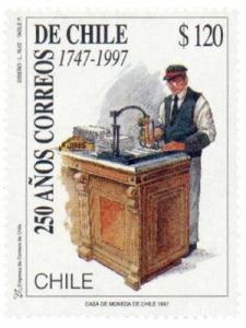 Colnect-529-882-250-years-Chilean-Post.jpg