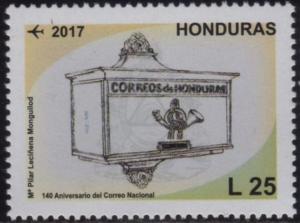 Colnect-4790-997-140th-Anniversary-of-the-Honduran-Postal-Service.jpg