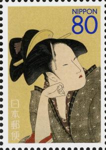 Colnect-4080-660--quot-Reflective-Love-quot--by-Kitagawa-Utamaro-c-thinsp-1793-ndash-94.jpg