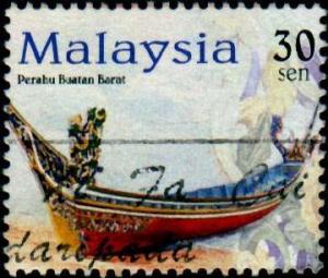 Colnect-1521-335-Traditional-Boats--Perahu-buatan-Barat.jpg