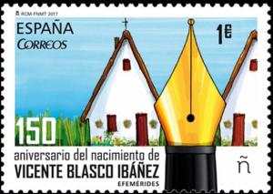 Colnect-3829-950-150th-Anniversary-Birth-of-Vicente-Blasco-Ib%C3%A1%C3%B1ez.jpg