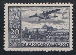 Colnect-3185-480-Plane-over-Hradschin-Charles-Bridge-Prague-Fokker-F-VIII.jpg