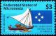 Colnect-5580-250-Canoe-and-flag.jpg