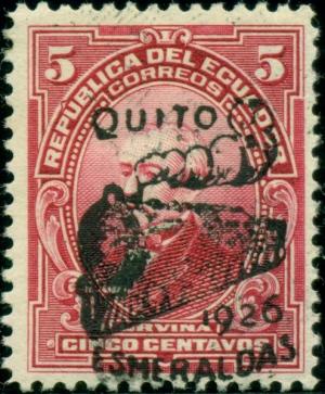 Colnect-3957-625-Overprint-Quito-Esmeralda-1926-and-Locomotive.jpg